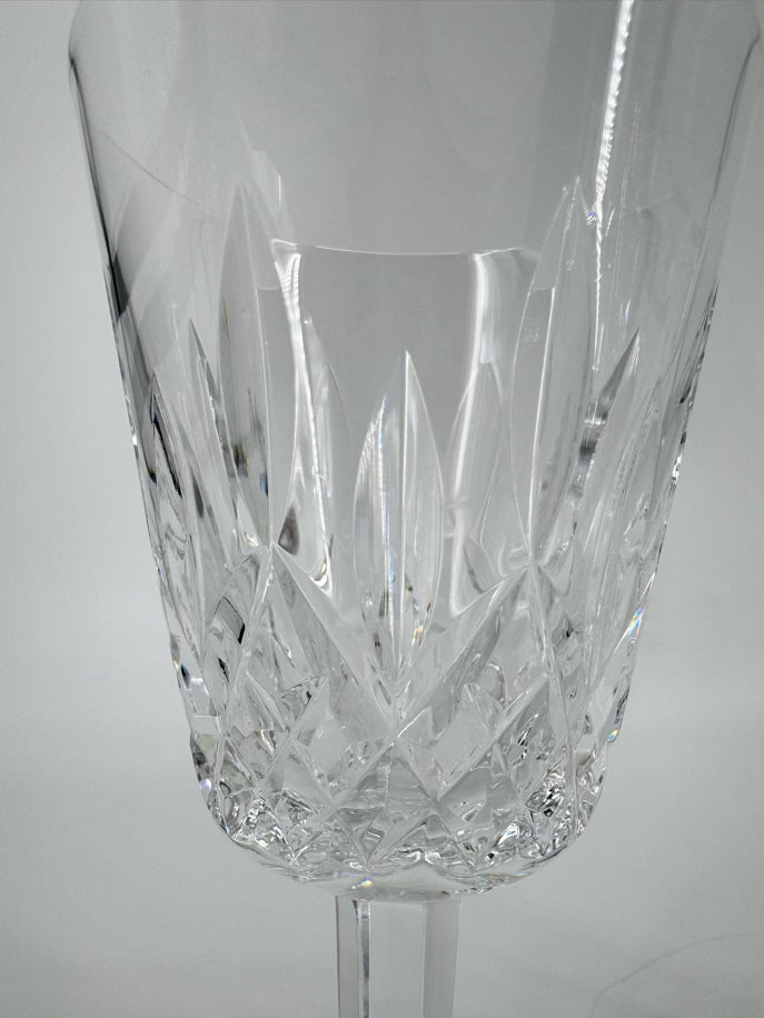 WATERFORD Crystal Lismore Set of 4 Water Goblets