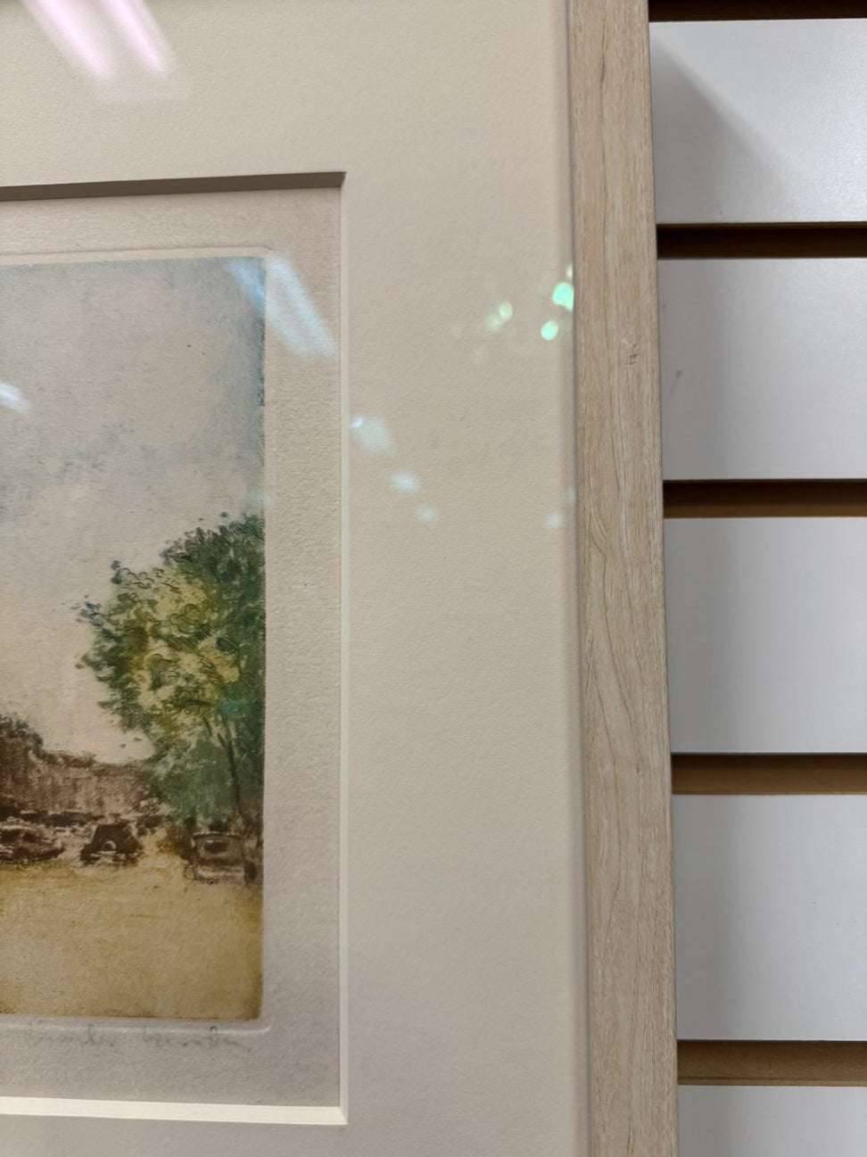 CHARLES BLONDIN Paris Scene Pair of Framed Art