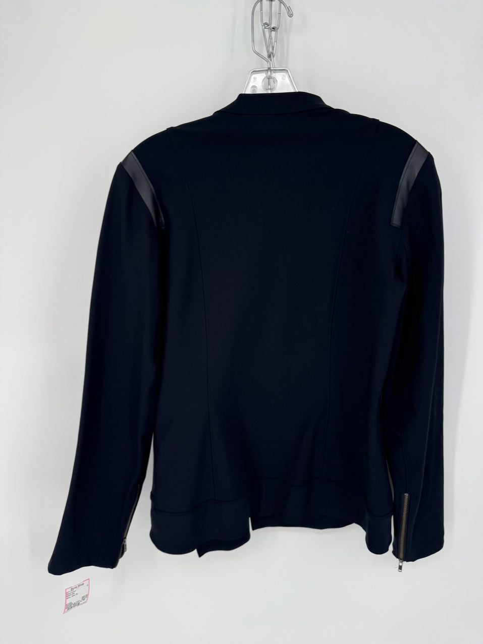 ELAINE KIM Size M Black Side Zip Jacket