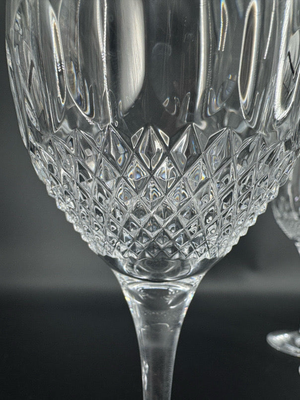 WATERFORD Crystal Colleen Set of 6 Wine Glasses