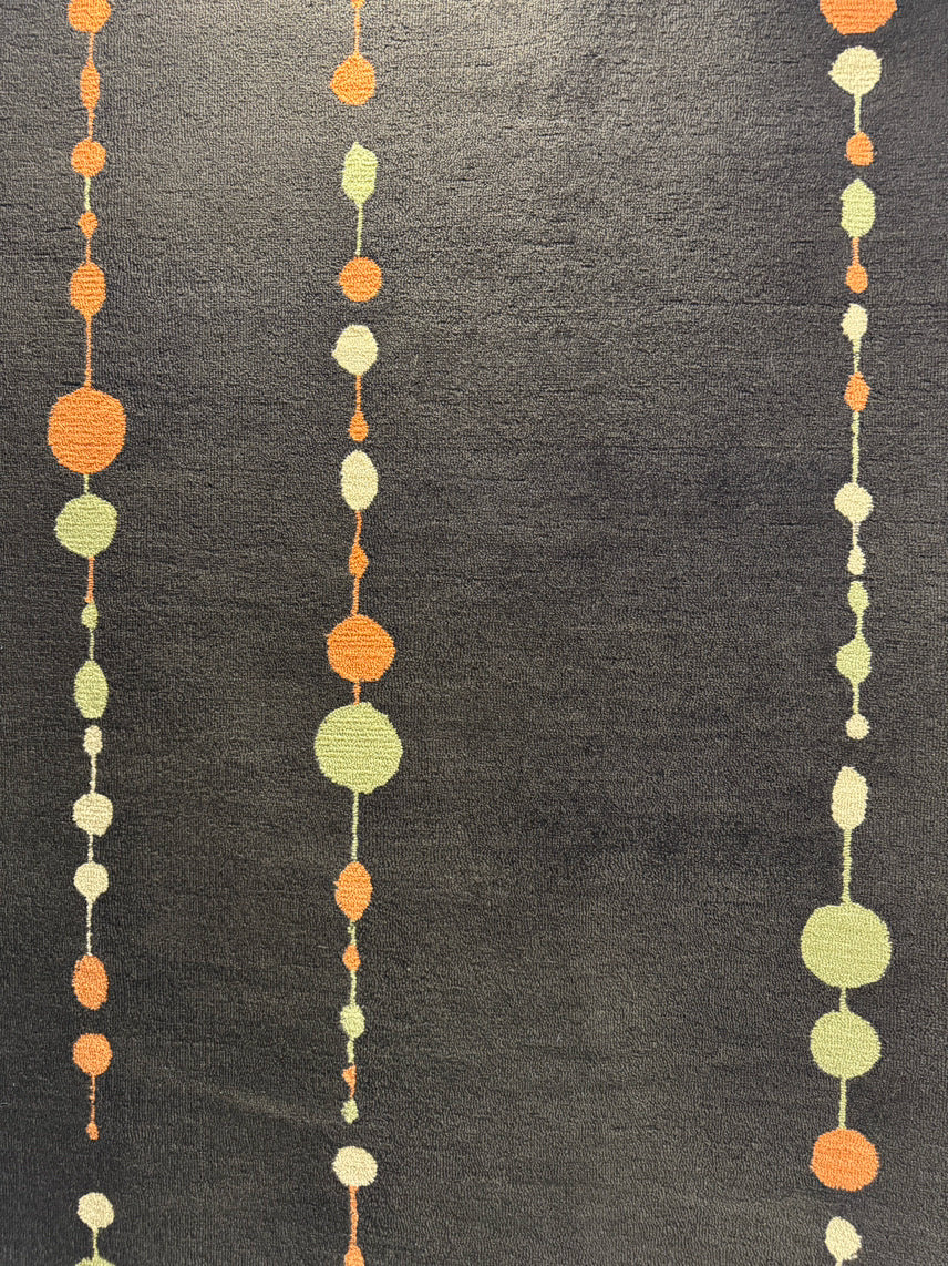 ROOM & BOARD Brown & Orange Mackintosh Beads Area Rug