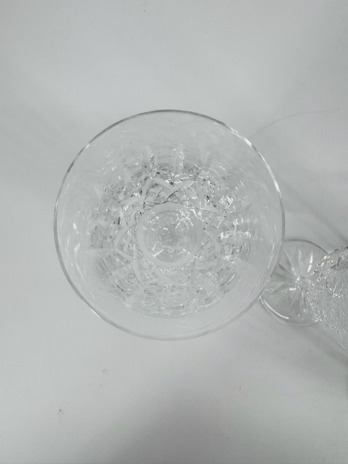 WATERFORD Crystal Lismore Set of 4 Water Goblets