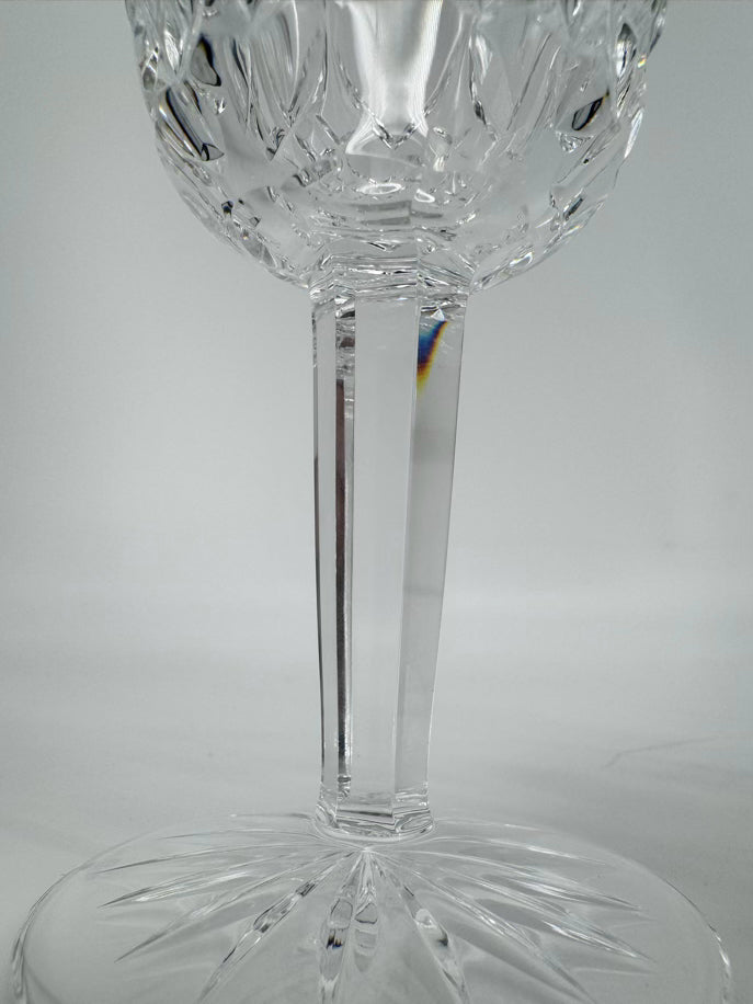 WATERFORD Crystal Lismore Set of 4 Water Goblets
