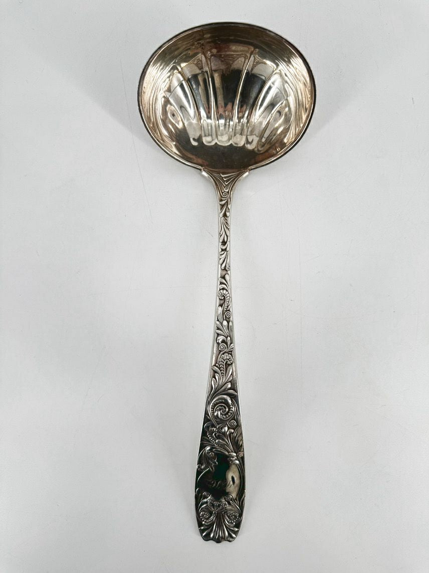 GORHAM Silver Plate Engraved Ladle