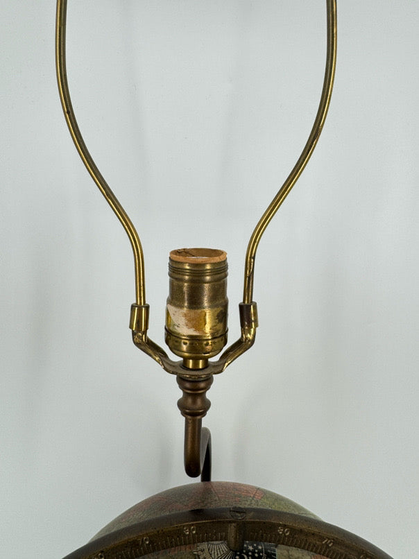 VINTAGE Globe Lamp