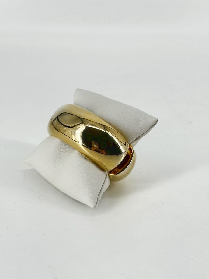 KENNETH LANE Gold Tone Cuff Bracelet