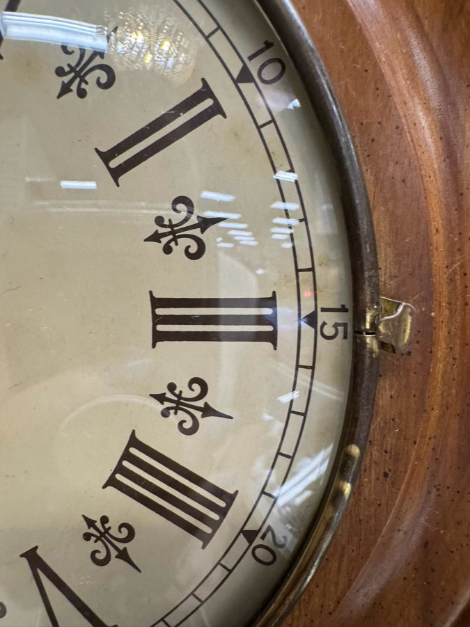 TREND Round Wood Clock