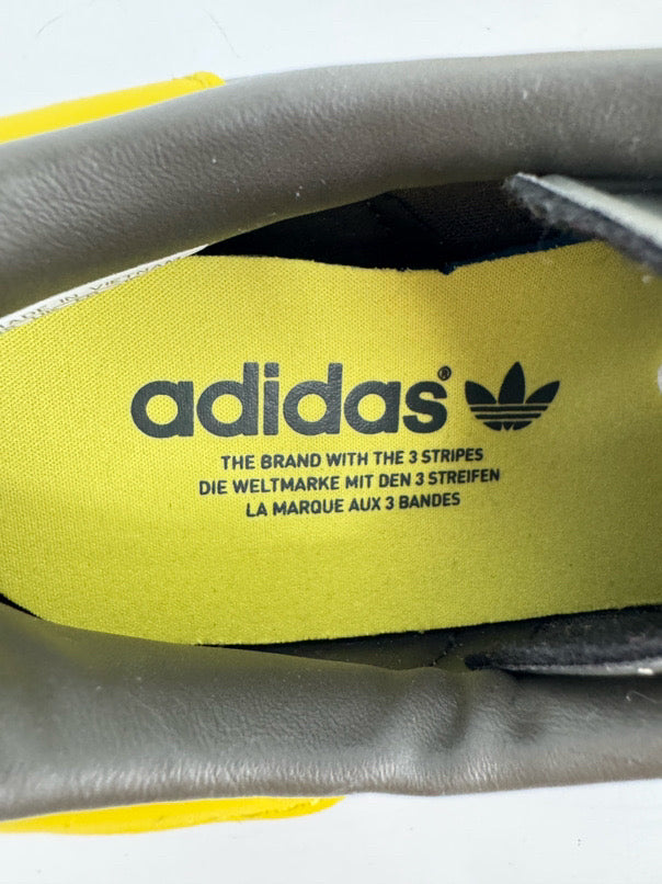 ADIDAS Size 7 Olive & Yellow Samba Sneakers NWT
