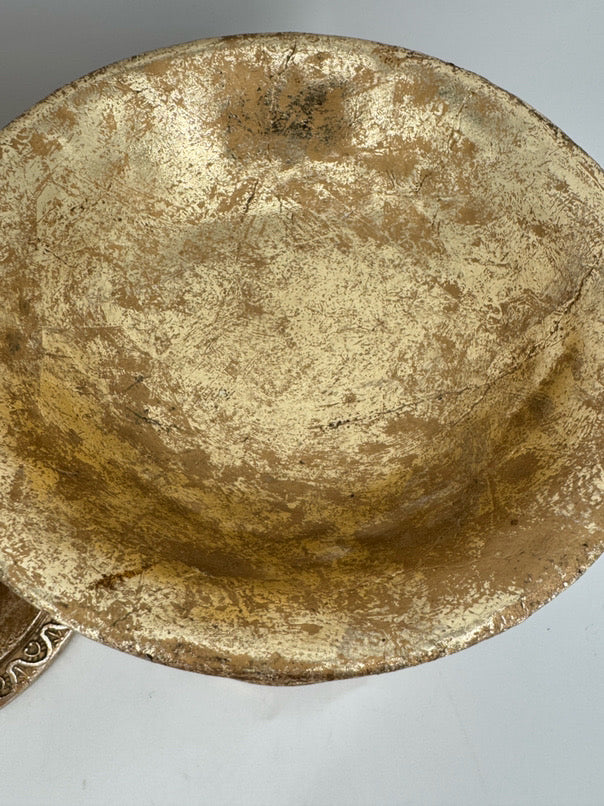 Gold Greek Figures Pair of Centerpieces