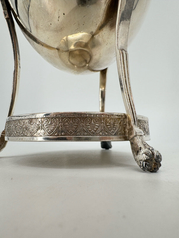 Silver Plate Footed Egg Warmer/Coddler