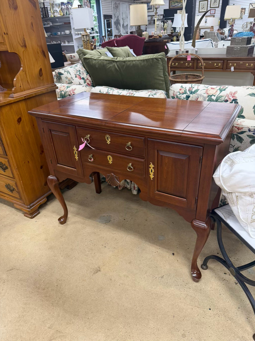 PENNSYLVANIA HOUSE Wood Fold Out Server w/ Leaves