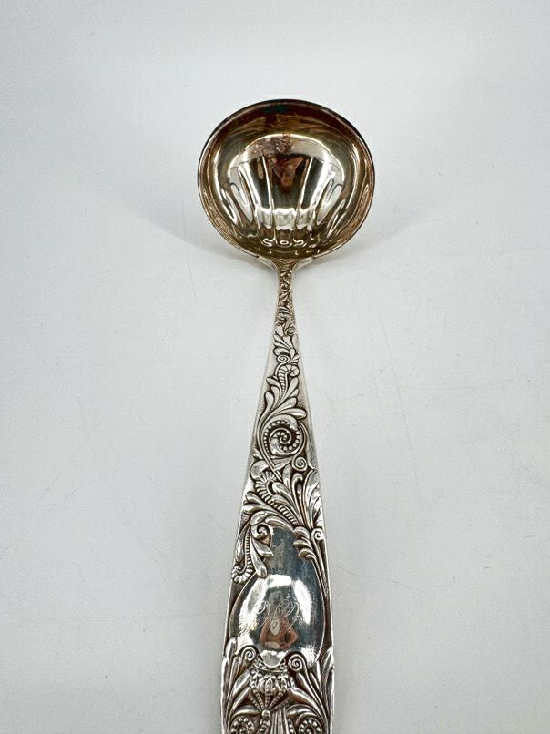 GORHAM Silver Plate Engraved Ladle