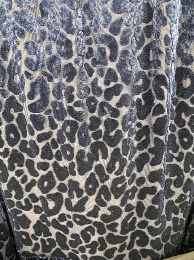 CROSBY BY MOLLIE BURCH Size M Midnight Leopard Print Maxi-Dress NWT
