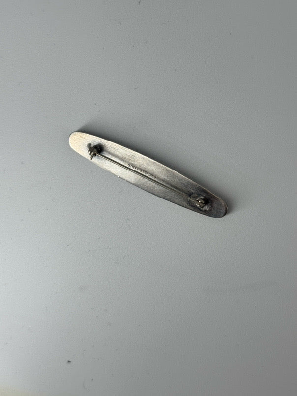 STIEFF Sterling Silver Floral Brooch