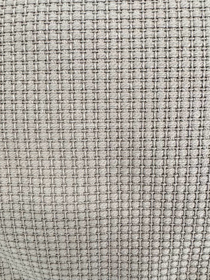 Taupe Woven Knife Edge Pair of Pillows