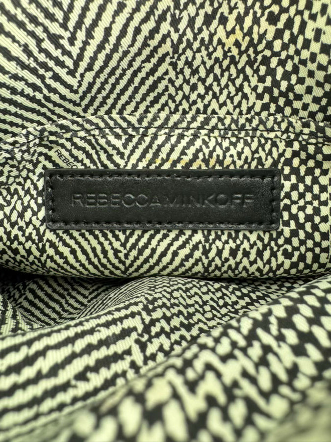 REBECCA MINKOFF Violet Leather Crossbody Bag