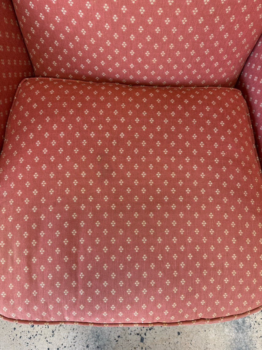 SOUTHWOOD Brick & Cream Queen Ann Chair