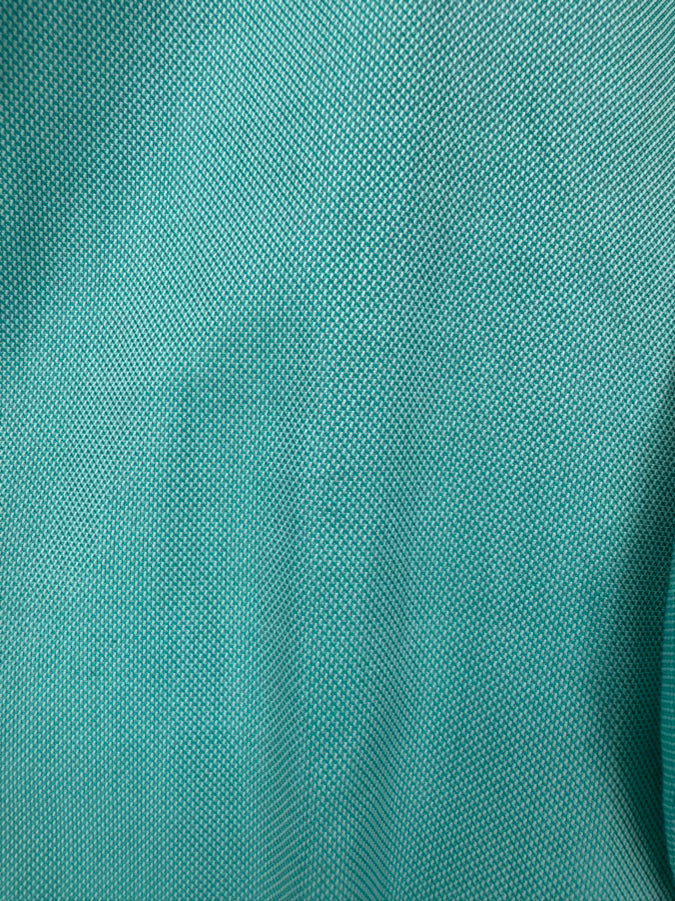 DEREGNAUCOURT Size S Teal Button Up Blouse