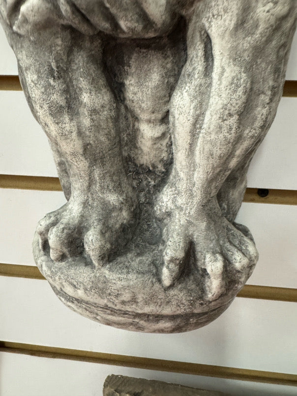 Plaster Gargoyle Wall Hanging Statuary