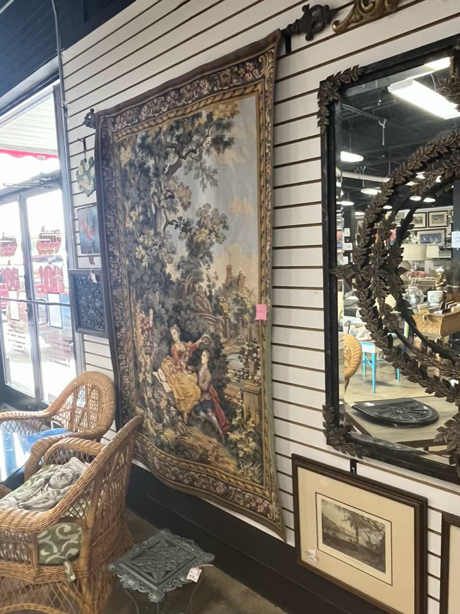 French Tapestry W/ Hardware