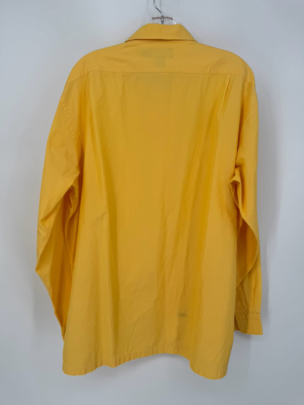 RALPH LAUREN PURPLE LABEL Size XL Yellow Dress Shirt
