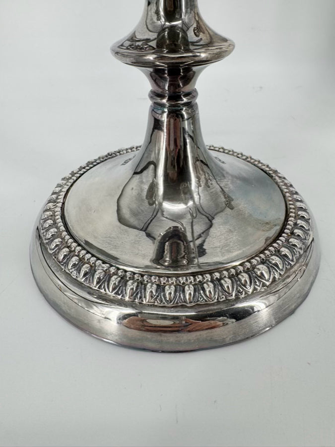 Silver Plate 4-Arm Pair of Candelabras