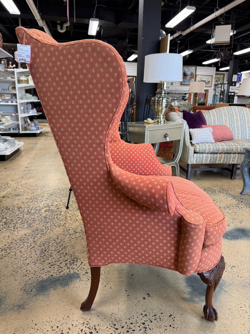 SOUTHWOOD Brick & Cream Queen Ann Chair
