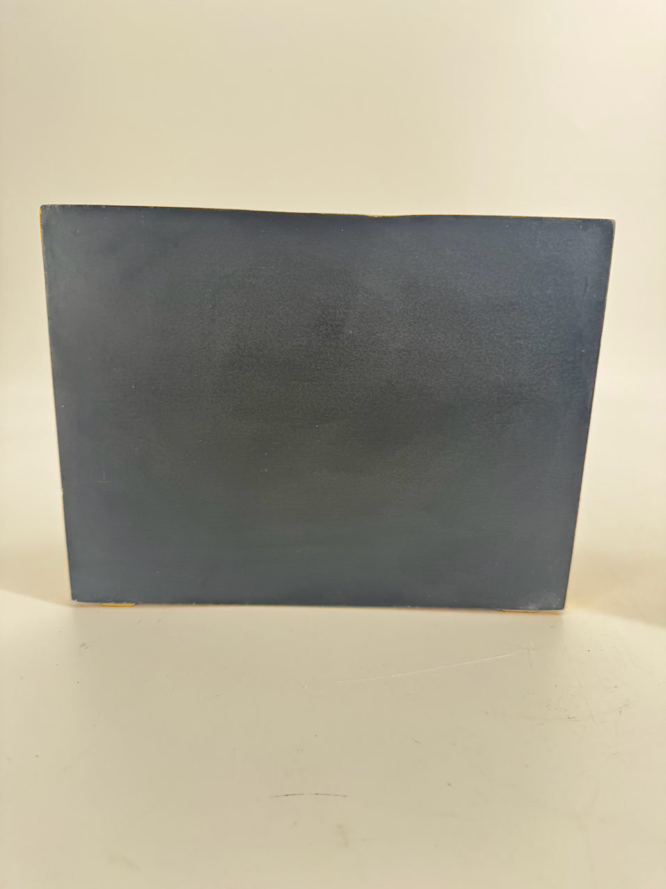 Black & Gold Wood Pair of Wall Brackets
