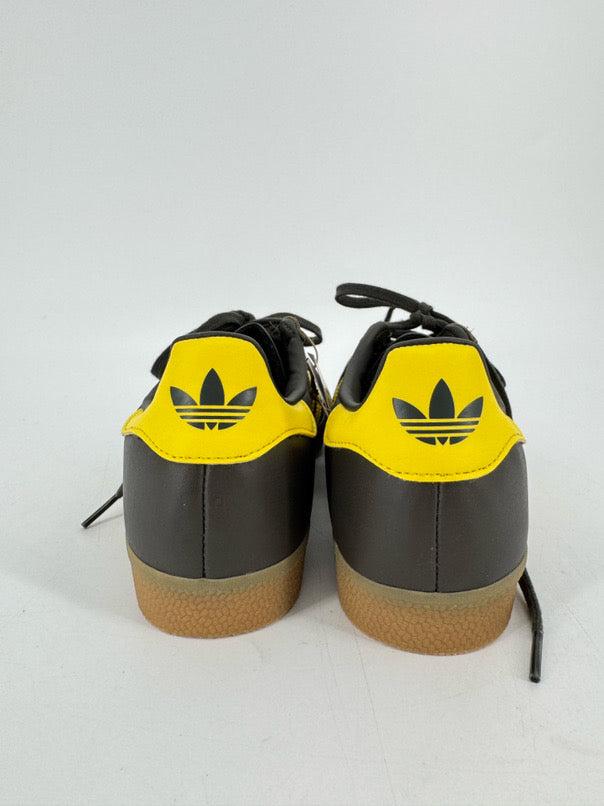 ADIDAS Size 7 Olive & Yellow Samba Sneakers NWT