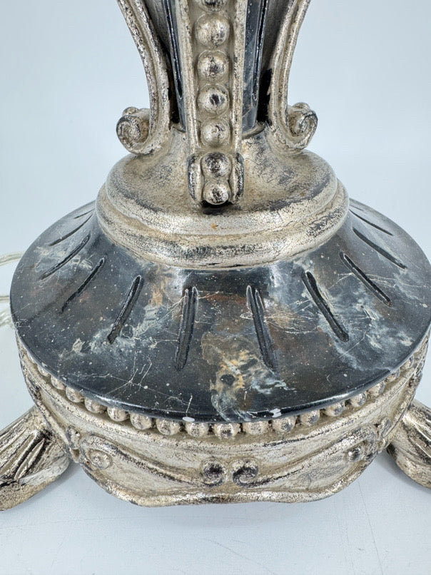 LEEAZANNE Black & Silver Lamp