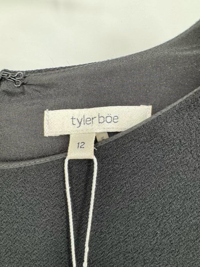 TYLER BOE Size 12 Black Dress NWT