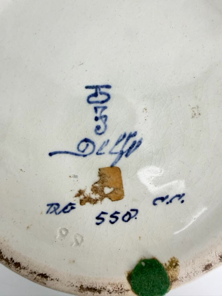 DELFT Blue & White Ceramic Vase
