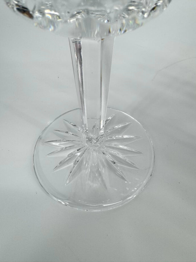 WATERFORD Crystal Lismore Set of 4 Water Goblets