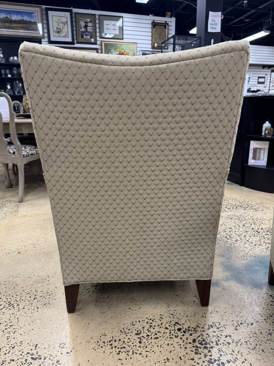 HICKORY HILL Cream Pair of Club Chairs
