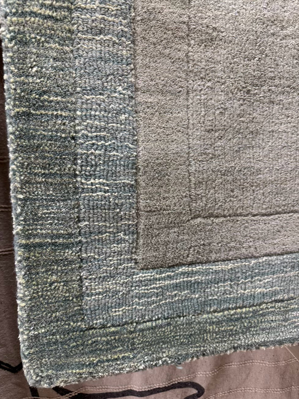SAFAVIEH Aqua Wool Runner