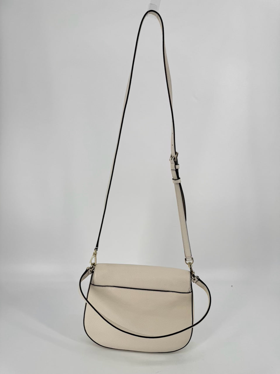 KATE SPADE Cream Leather Crossbody Bag