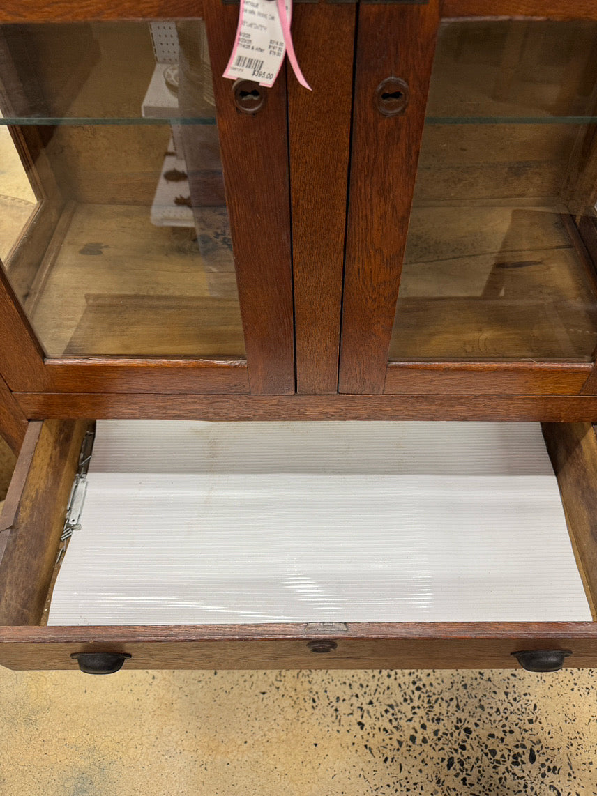 ANTIQUE Oak Pie Safe