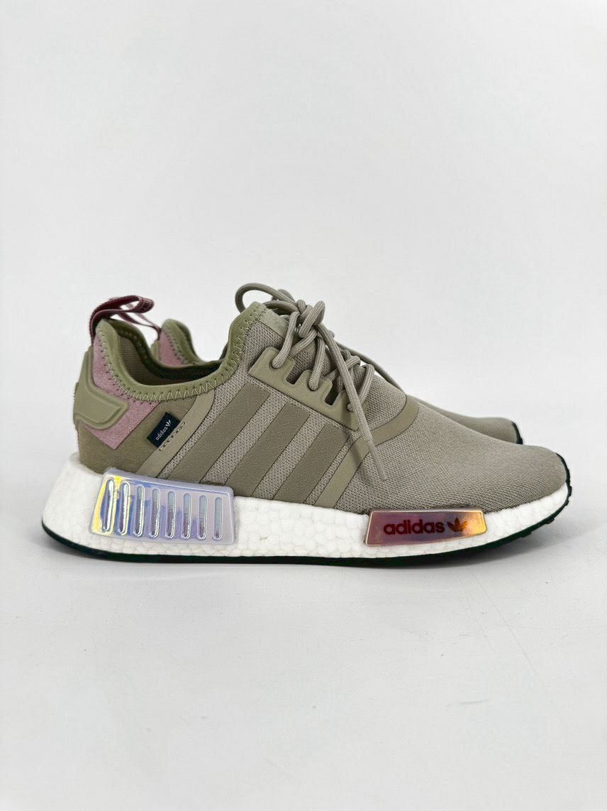 ADIDAS Size 7.5 Feather Gray NMD Sneakers