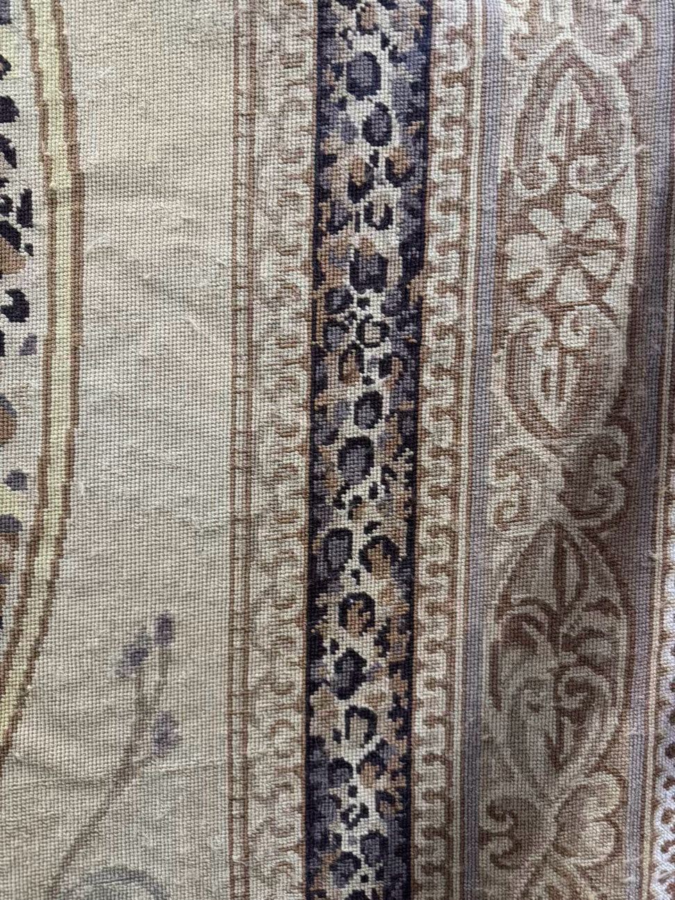 Brown & Gold Leopard Print Area Rug