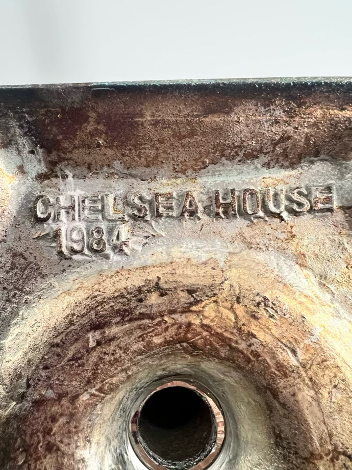 CHELSEA HOUSE Silver Plate Pair of 1984 Candleholders