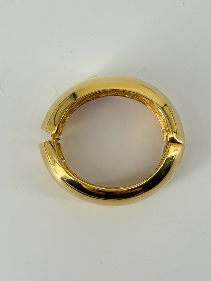 KENNETH LANE Gold Tone Cuff Bracelet