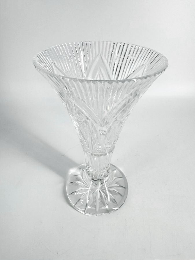 WATERFORD Crystal Romance of Ireland Rock of Cashel Vase