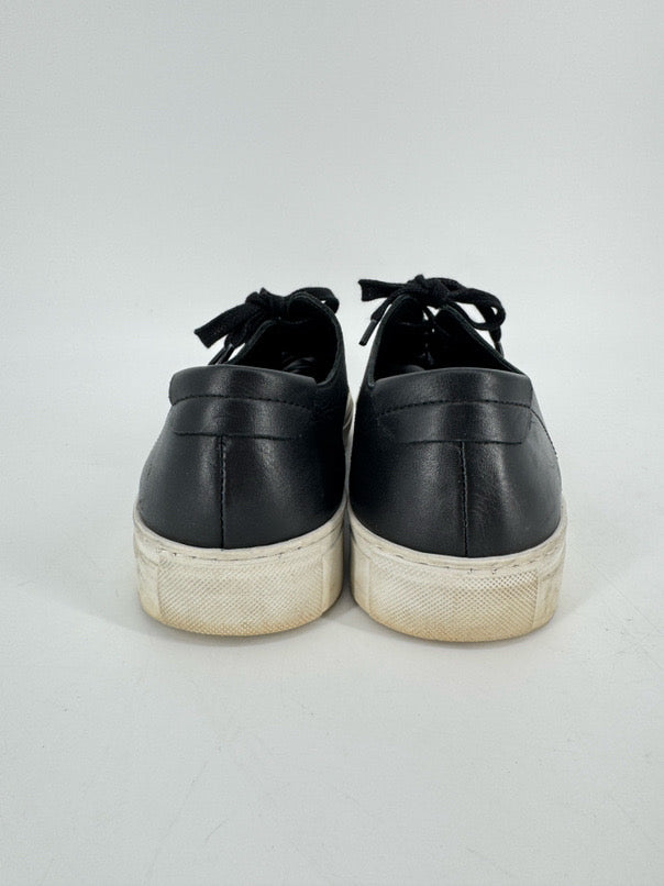 GARMENT PROJECT Size 44 Black Leather Sneakers