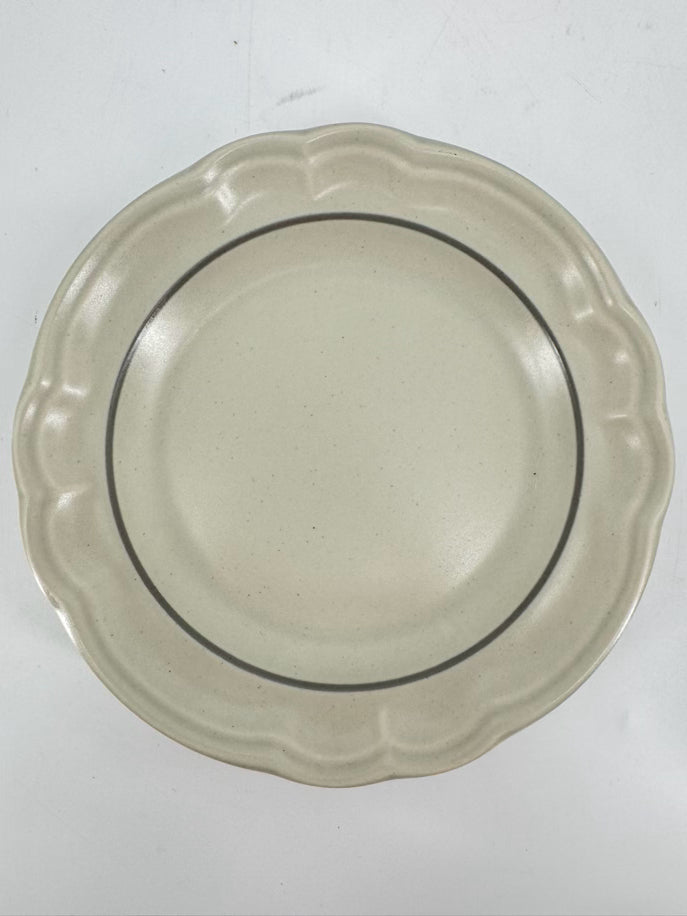PFALTZGRAFF Cream & Blue Stoneware Heirloom Set of 2 Dinnerware