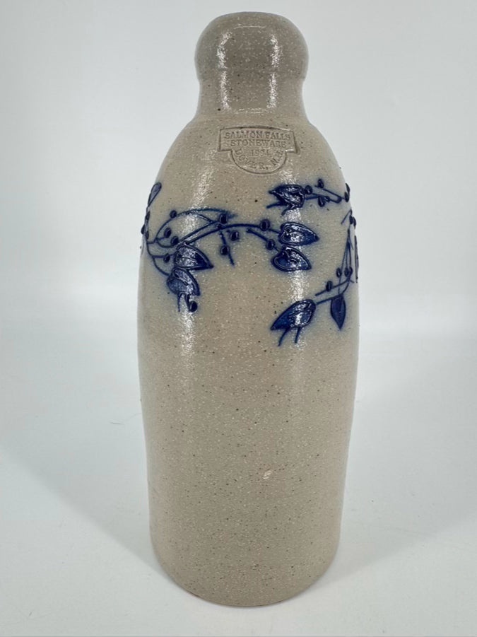SALMON FALLS Gray & Blue Stoneware Jug