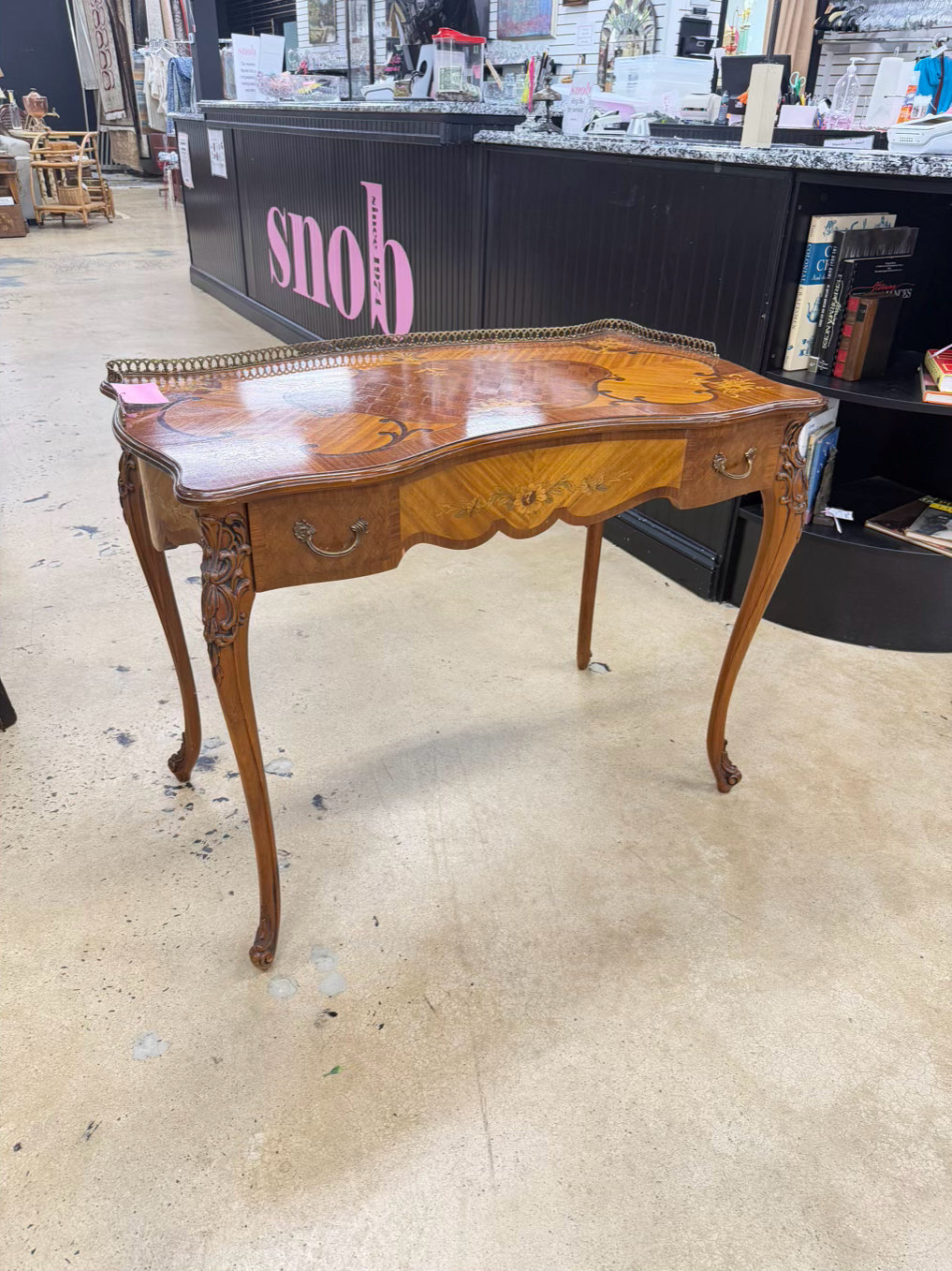 French Ladies Writing Desk w/ Drawer