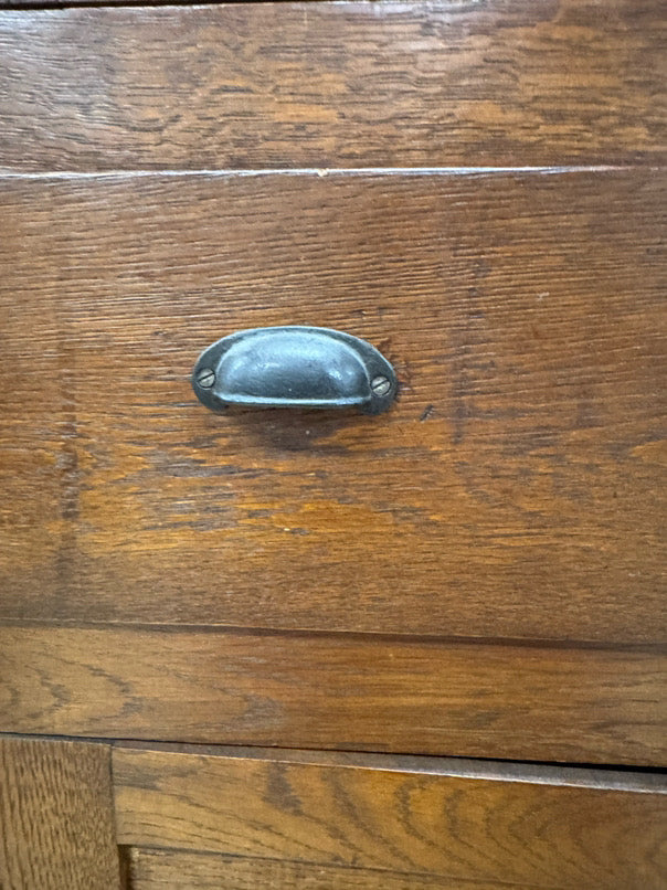 ANTIQUE Oak Pie Safe