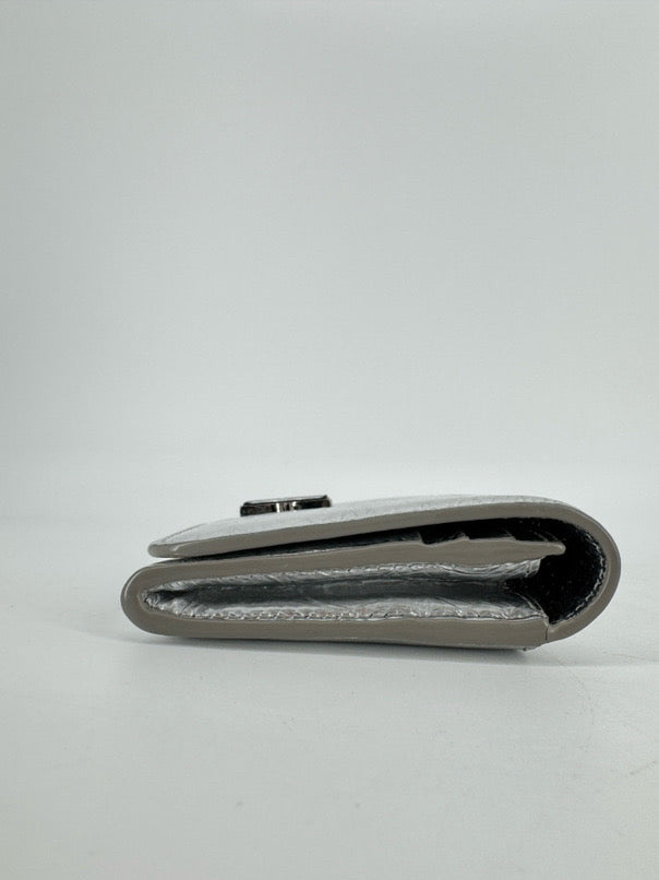 CHLOE Silver Leather Wallet