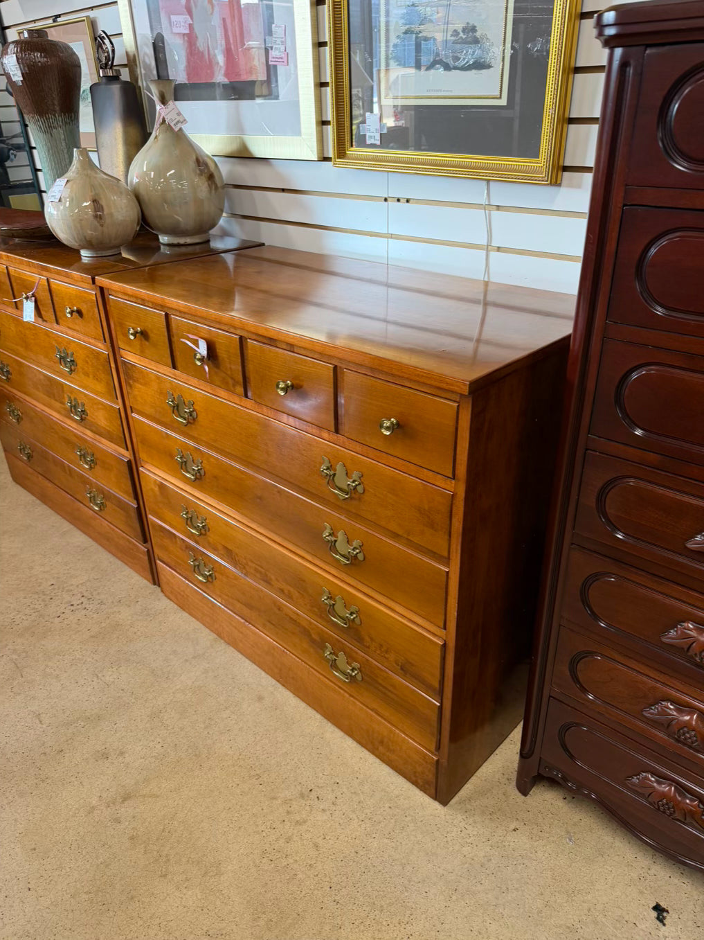 WANAMAKER Light Wood 3 Drawer Chest