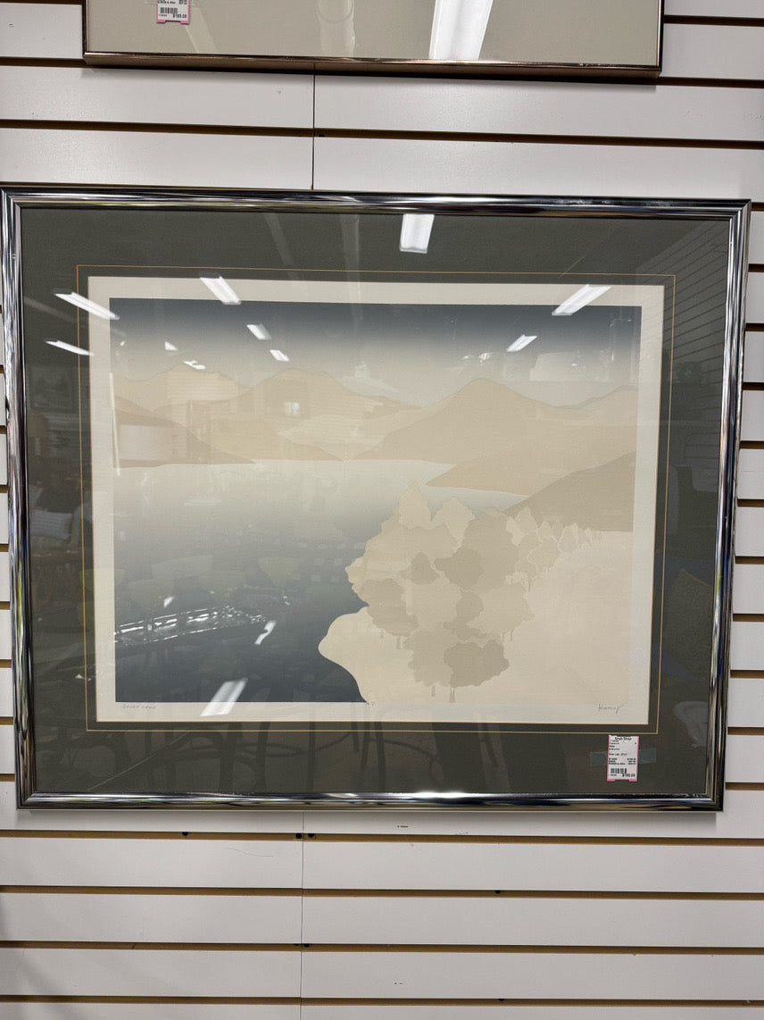 KAMY "Silver Lake" Artist Proof in Silver Frame